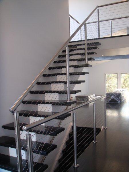 Custom staircase by Central Coast Stairs